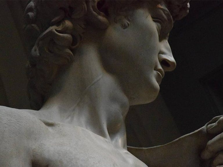 Michelangelo's David, Uffizi Gallery 