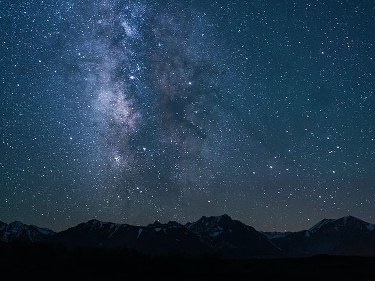 Dark skies in Mountain West subregion 