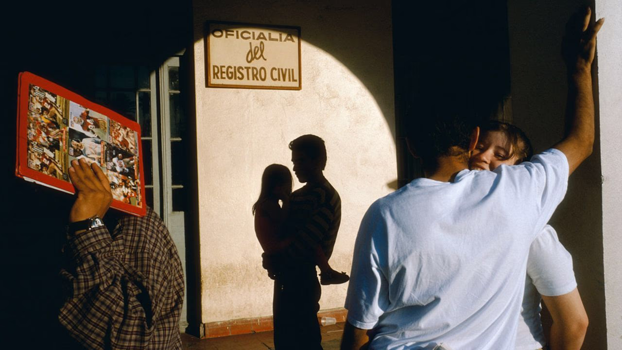Registry office scene by Alex Webb