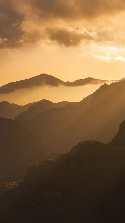 Sunset in Bhutan
