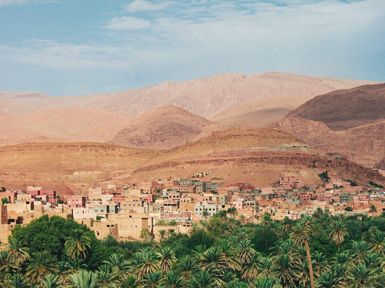 Tamnougalt village, Morocco 
