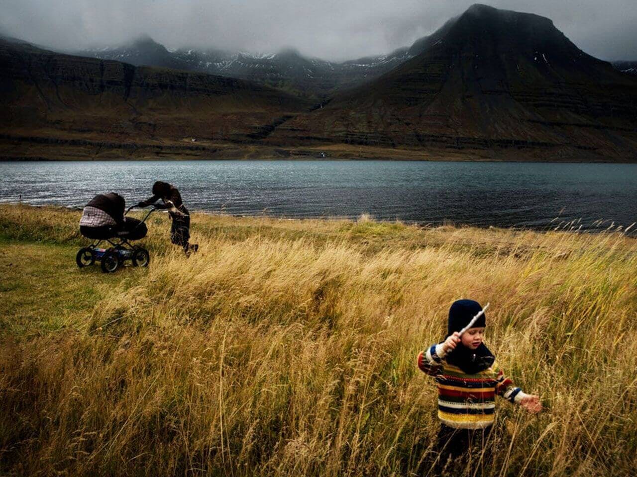 Reydarfjordur landscape, Iceland