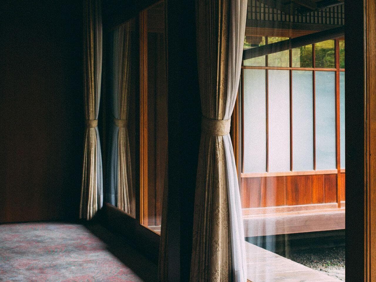 Traditional onsen in rural Japan