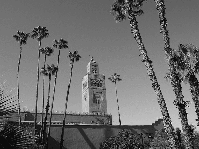 Marrakech mosque, Morocco